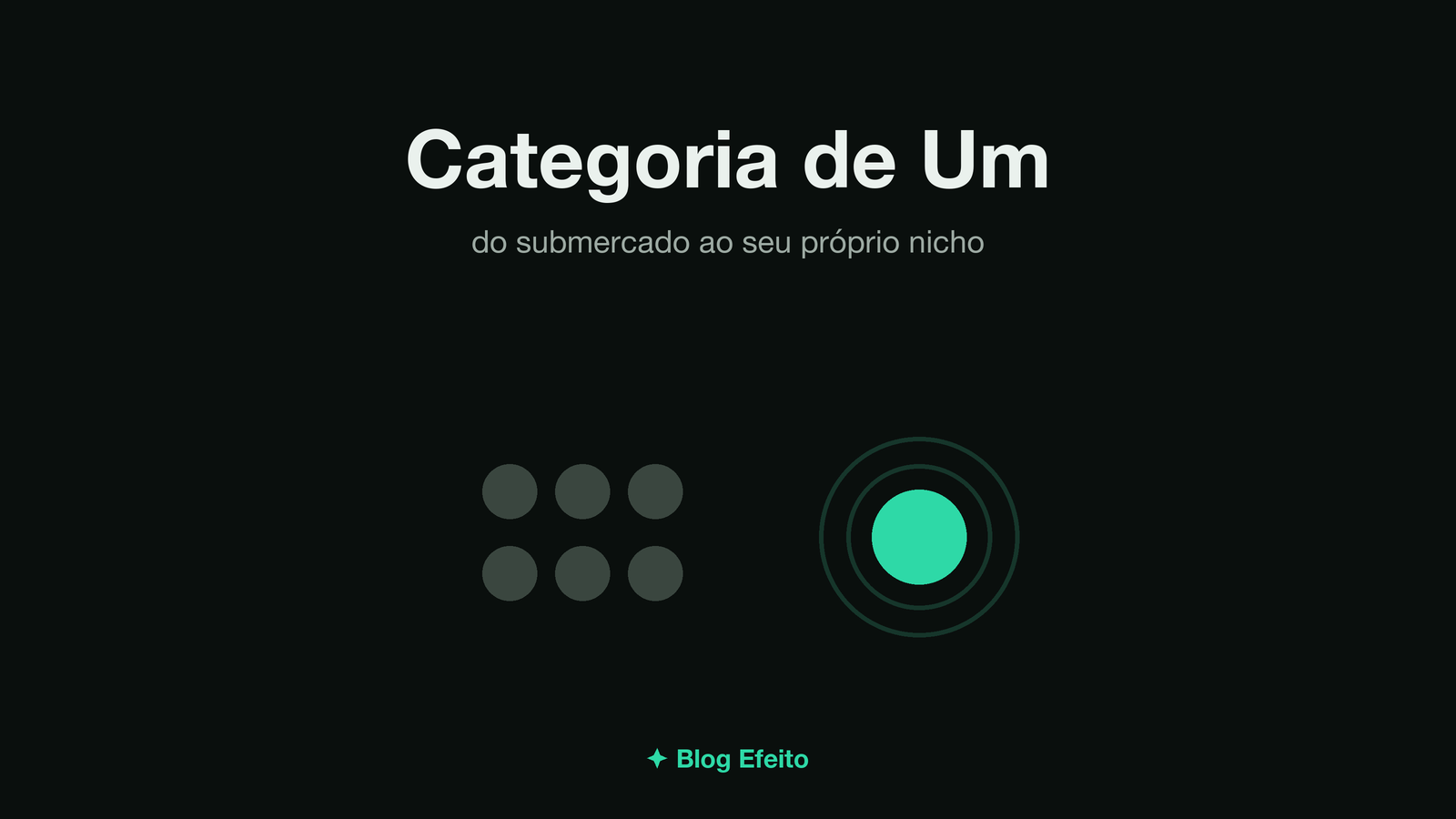 Capa do artigo Categoria de Um: arte abstrata em tons de verde sobre fundo escuro