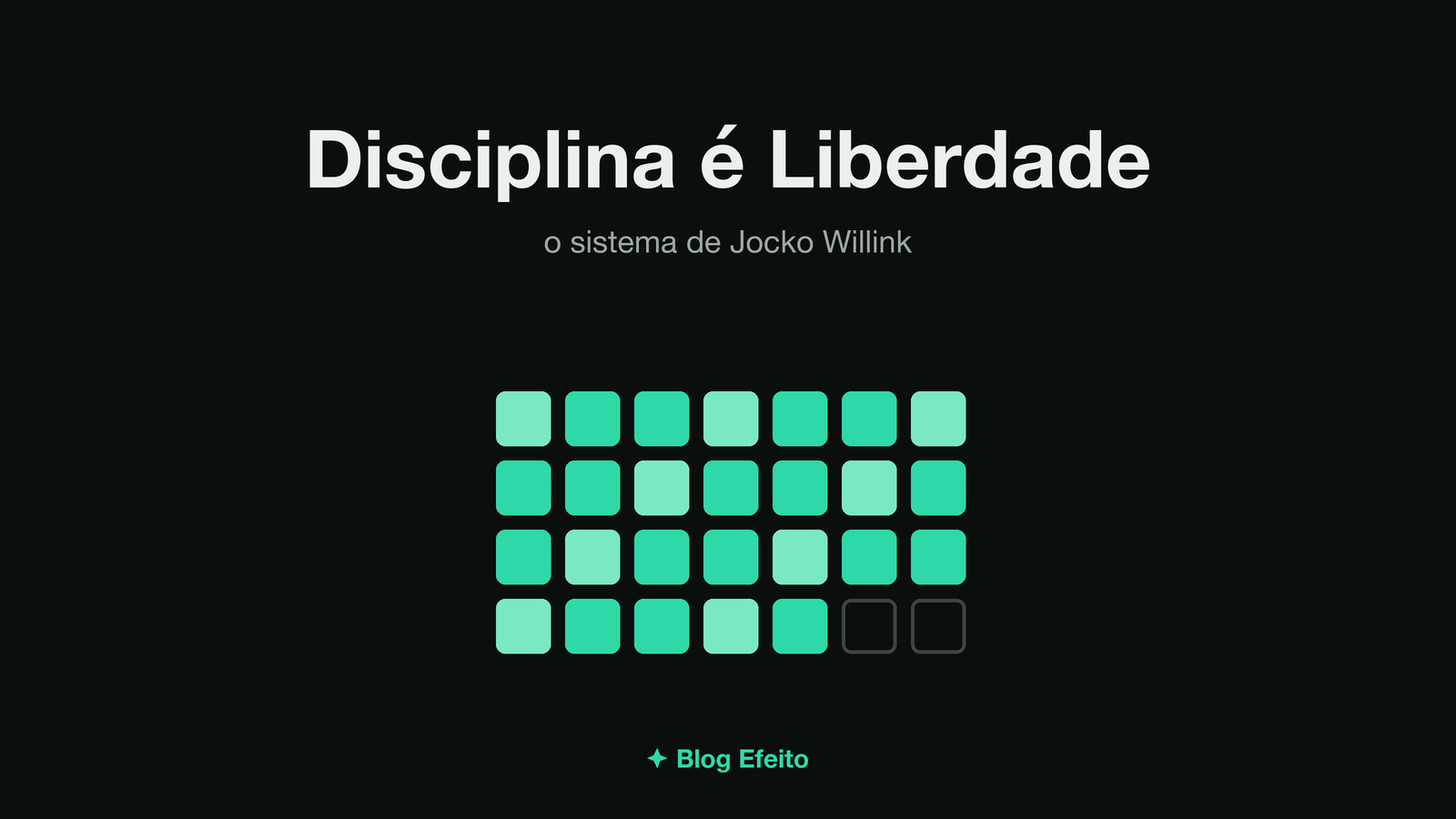 Capa do artigo Disciplina é Liberdade: arte abstrata em tons de verde sobre fundo escuro