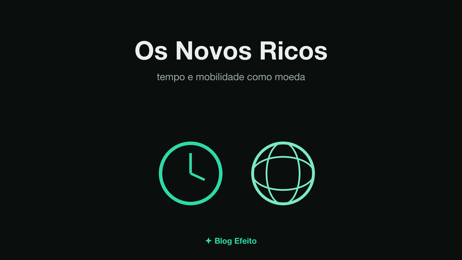 Capa do artigo Novos Ricos: arte abstrata em tons de verde sobre fundo escuro