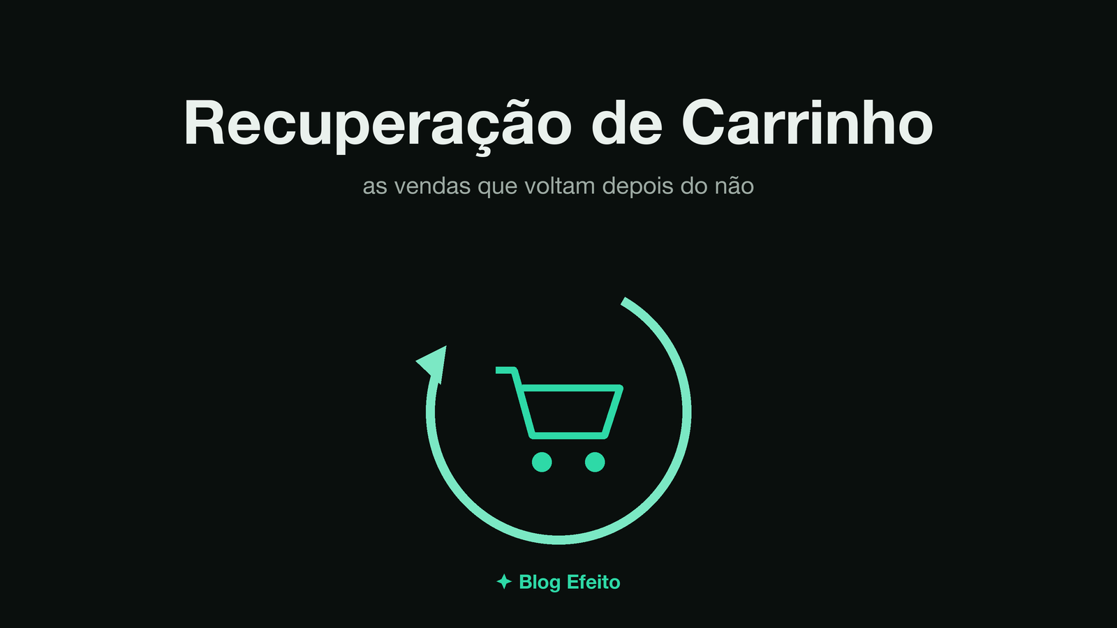 Capa do artigo Recuperação de Carrinho: arte abstrata em tons de verde sobre fundo escuro
